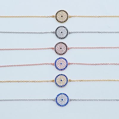 B085 Evil Eye Bracelet Size 3