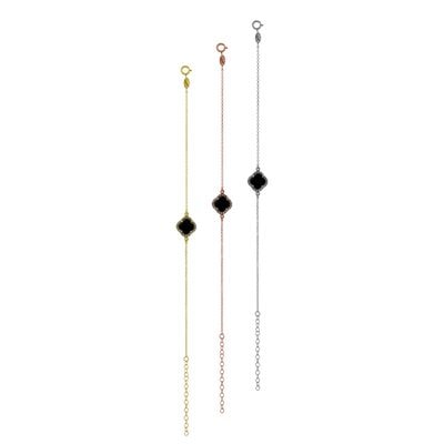 B197 Byzantine Cross Bracelet - Medium Size