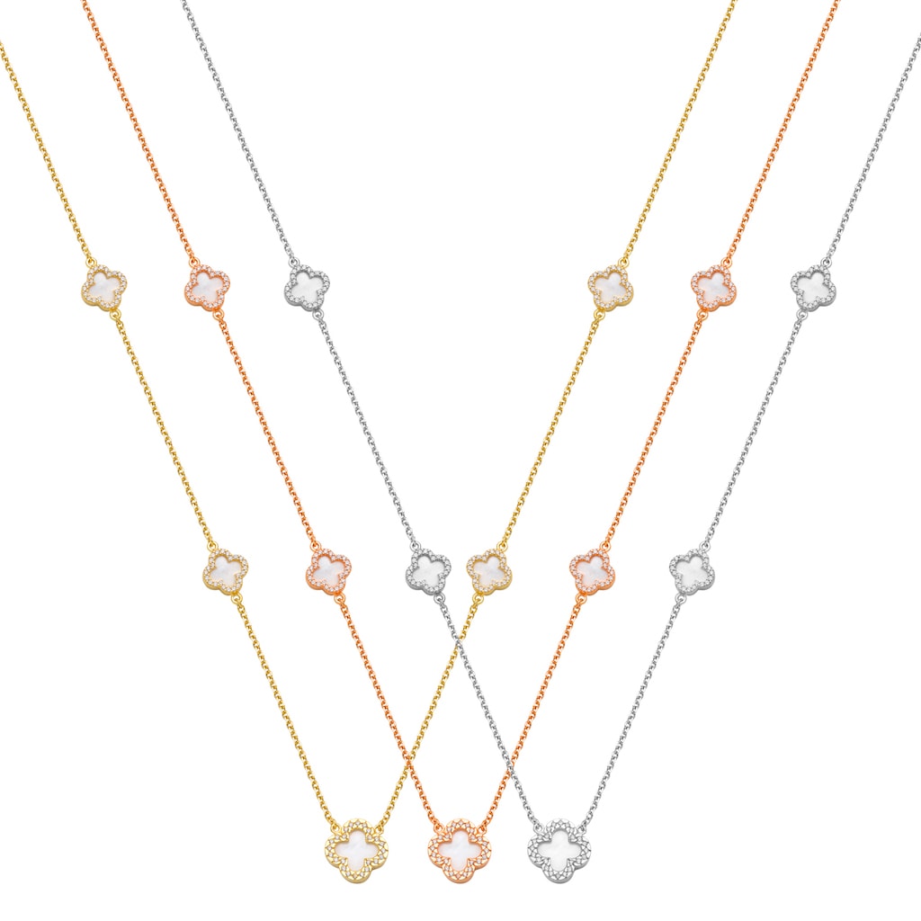 N061 Double Faced Design Necklace