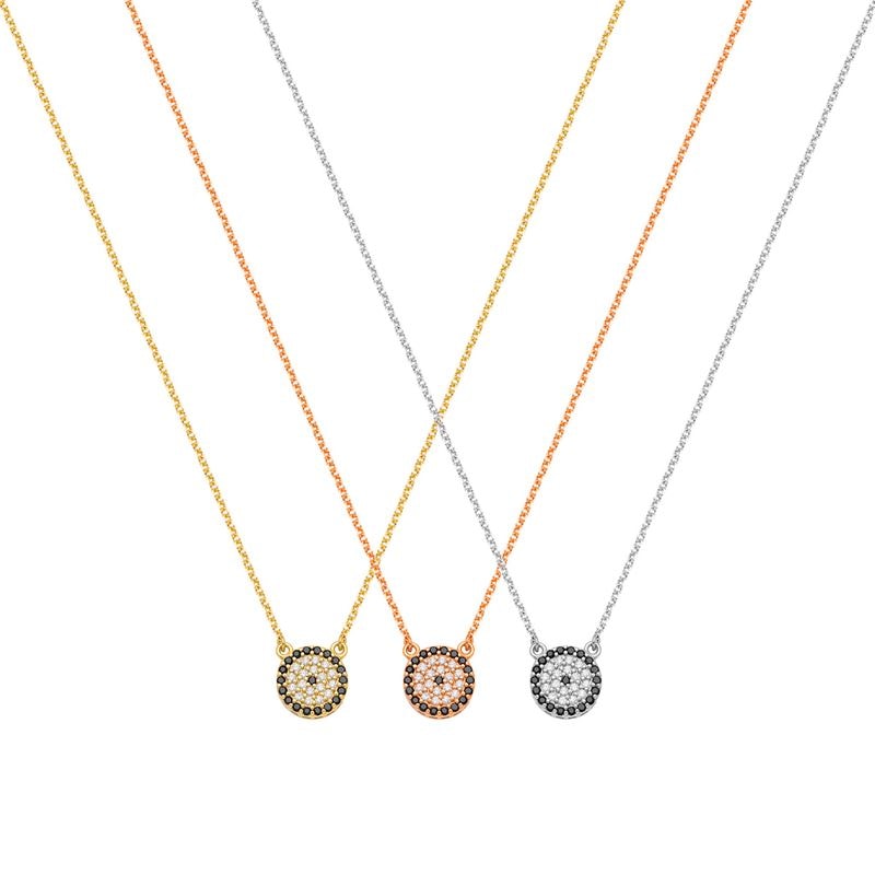 N091 Double Faced Evil Eye Necklace