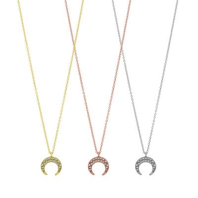 N190 Half Moon Necklace