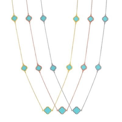 N215 Necklace With Byzantine Crosses