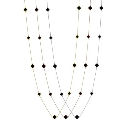 N217 Necklace With Byzantine Crosses