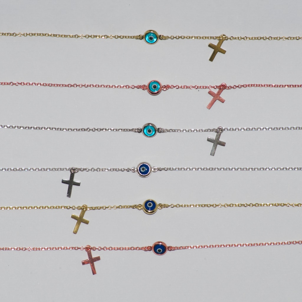 B002 Evil Eye With Cross