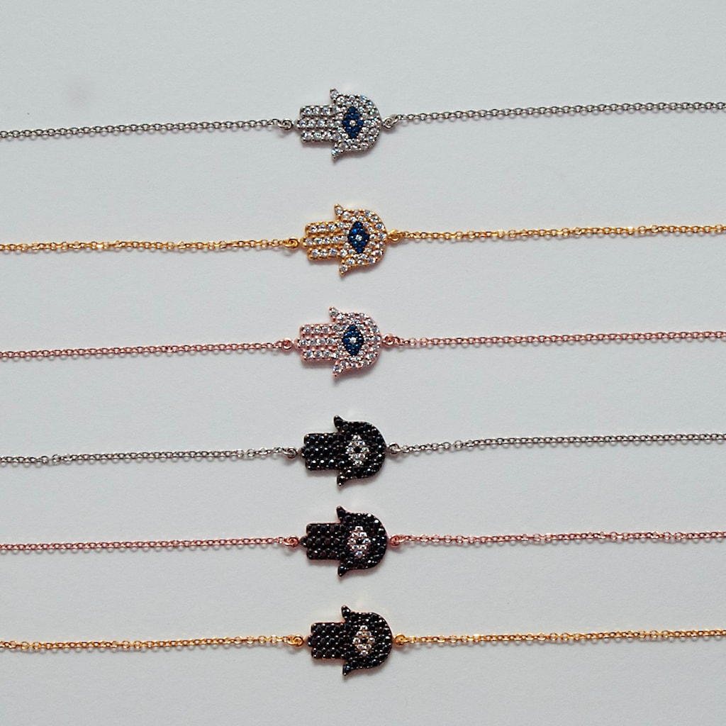 B065 Hand Of Fatima Bracelet Size 3