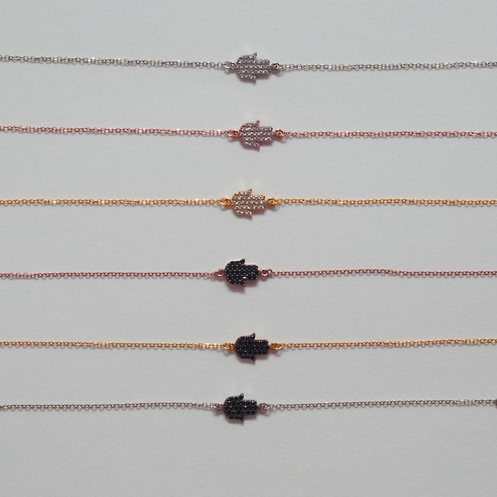 B069 Hand Of Fatima Bracelet Size 1