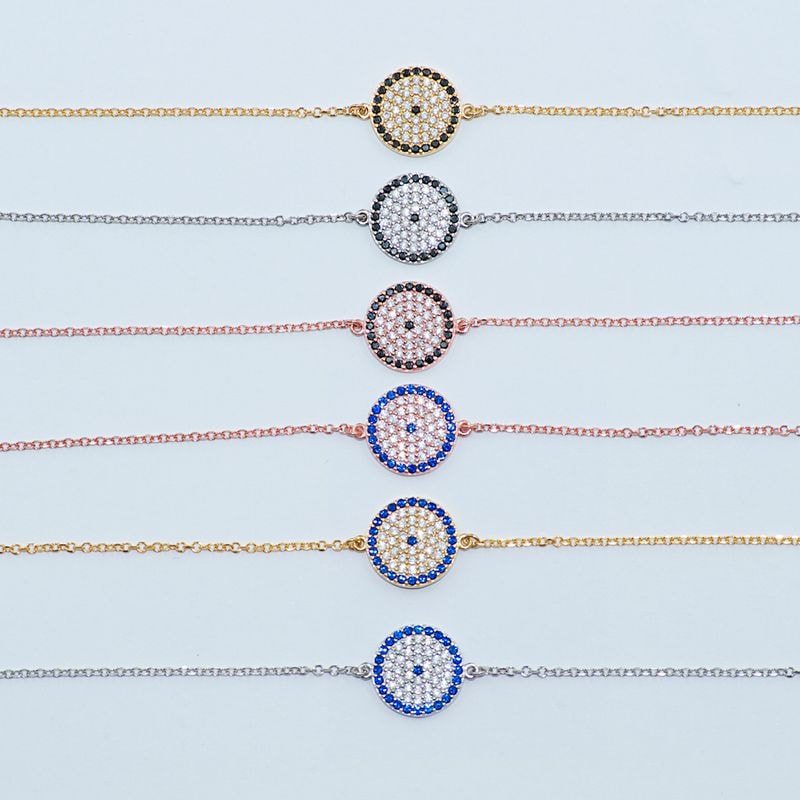 B085 Evil Eye Bracelet Size 3