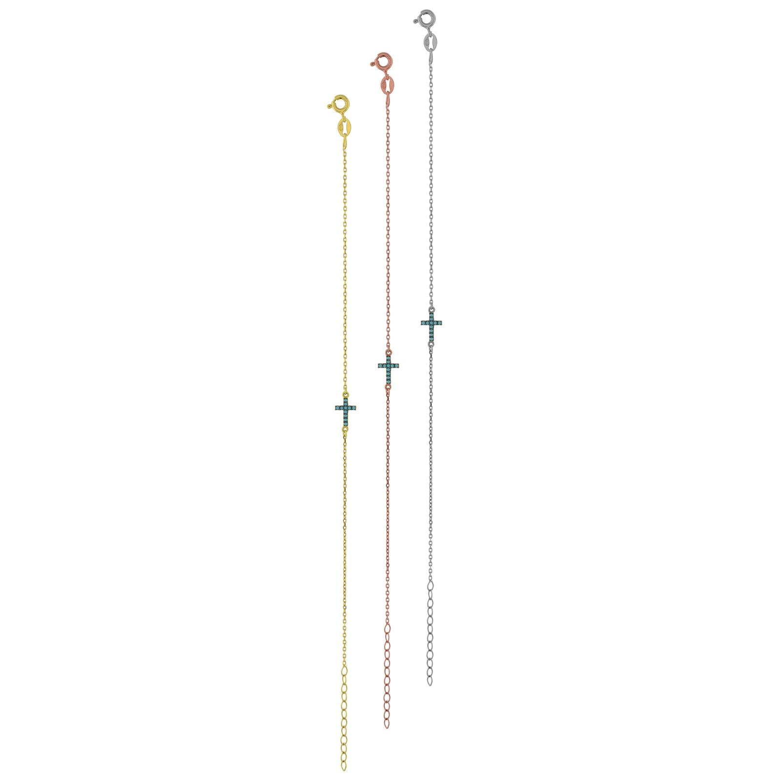 B188 Bracelet With Cross