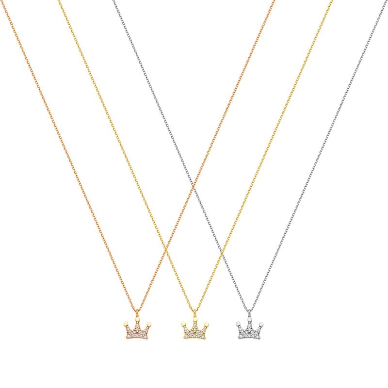 N033 Crown Necklace