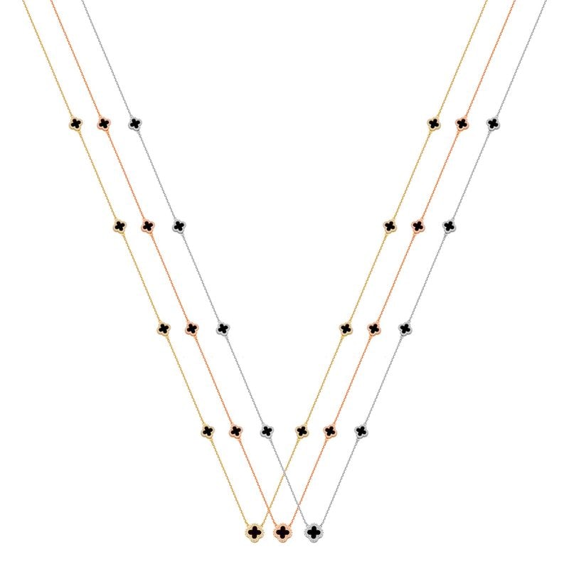 N063 Double Faced Design Necklace