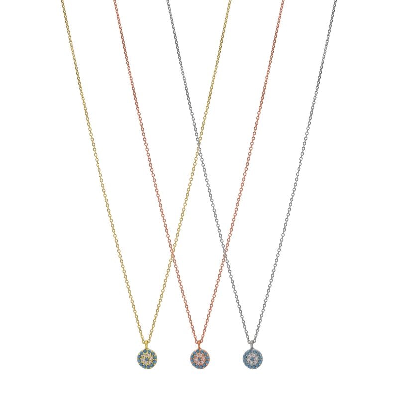 N128 Round Evil Eye