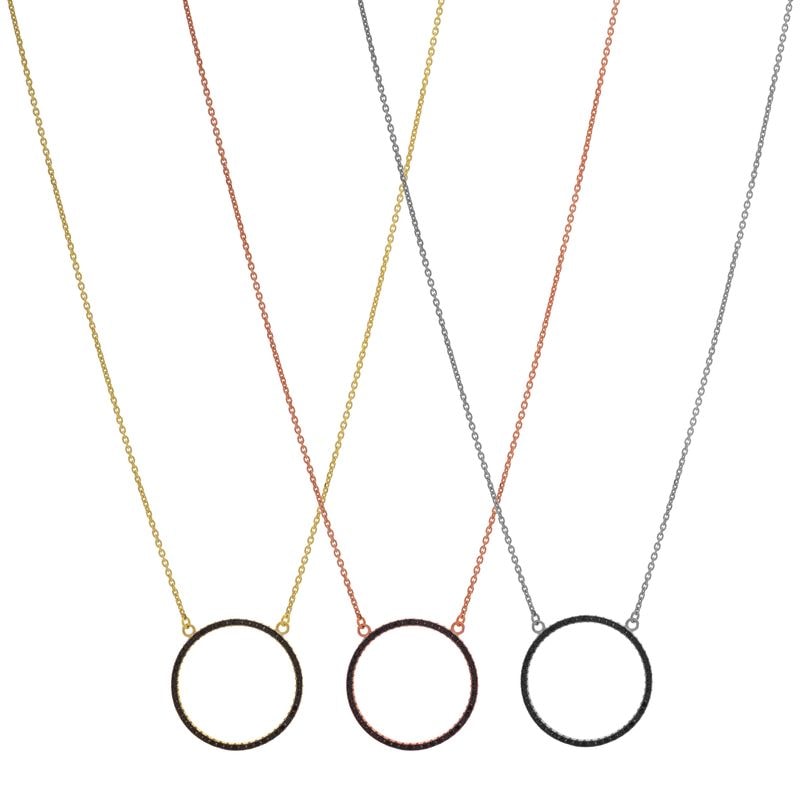 N169 Double Faced Big Circle Shape