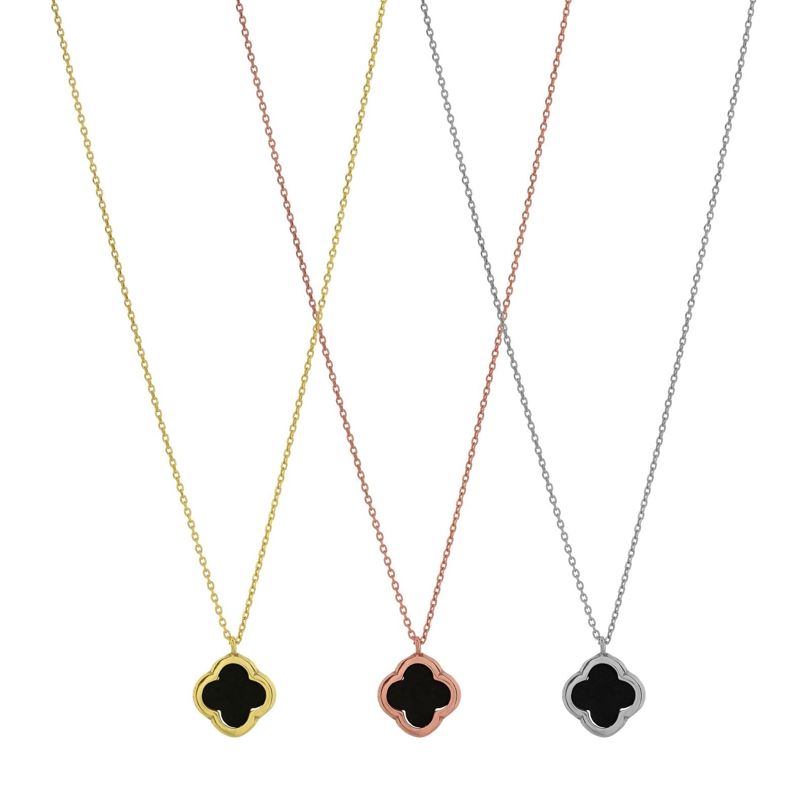 N185 Byzantine Cross Necklace Size 2