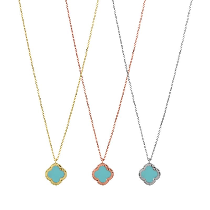 N185 Byzantine Cross Necklace Size 2