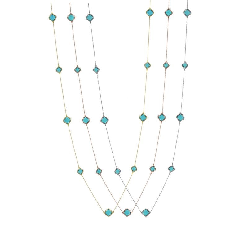 N216 Necklace With Byzantine Crosses