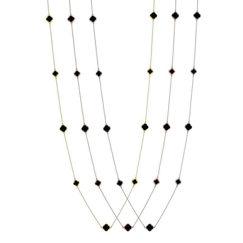 N217 Necklace With Byzantine Crosses