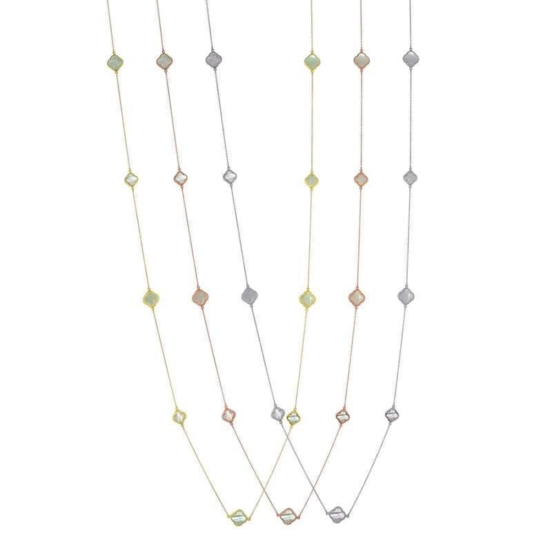 N217 Necklace With Byzantine Crosses